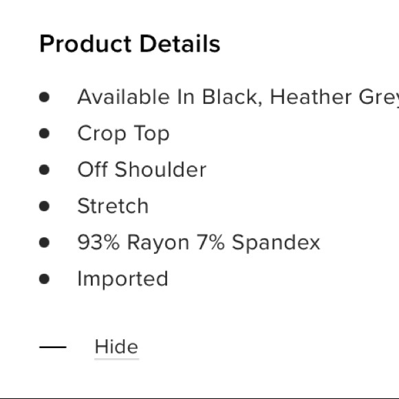 FashionNova | cropped top size small - Picture 5 of 8